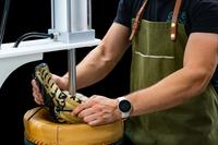 Baseball glove break in service