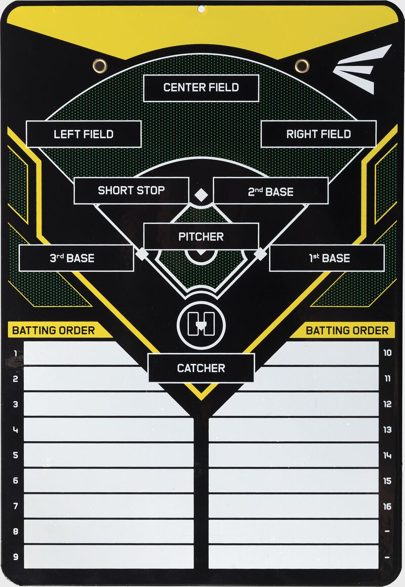 Magnetic Coaches Lineup Board