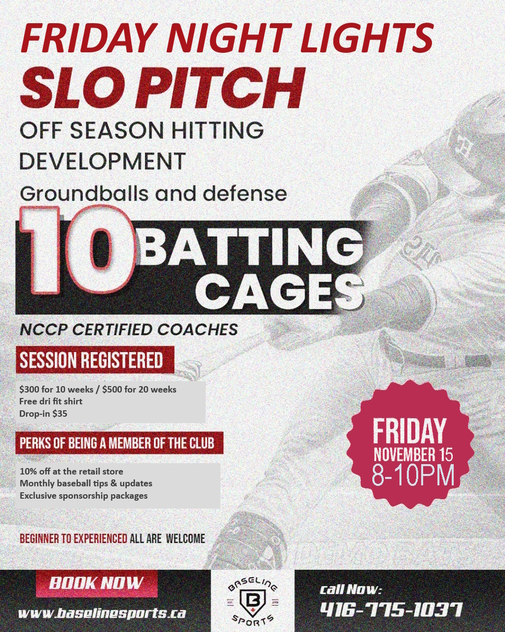 FRIDAY NIGHT LIGHTS SLO-PITCH