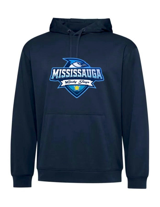 Mississauga Lady Jays Spirit Wear – Hoodies - MLJ statement Team Hoodie Navy
