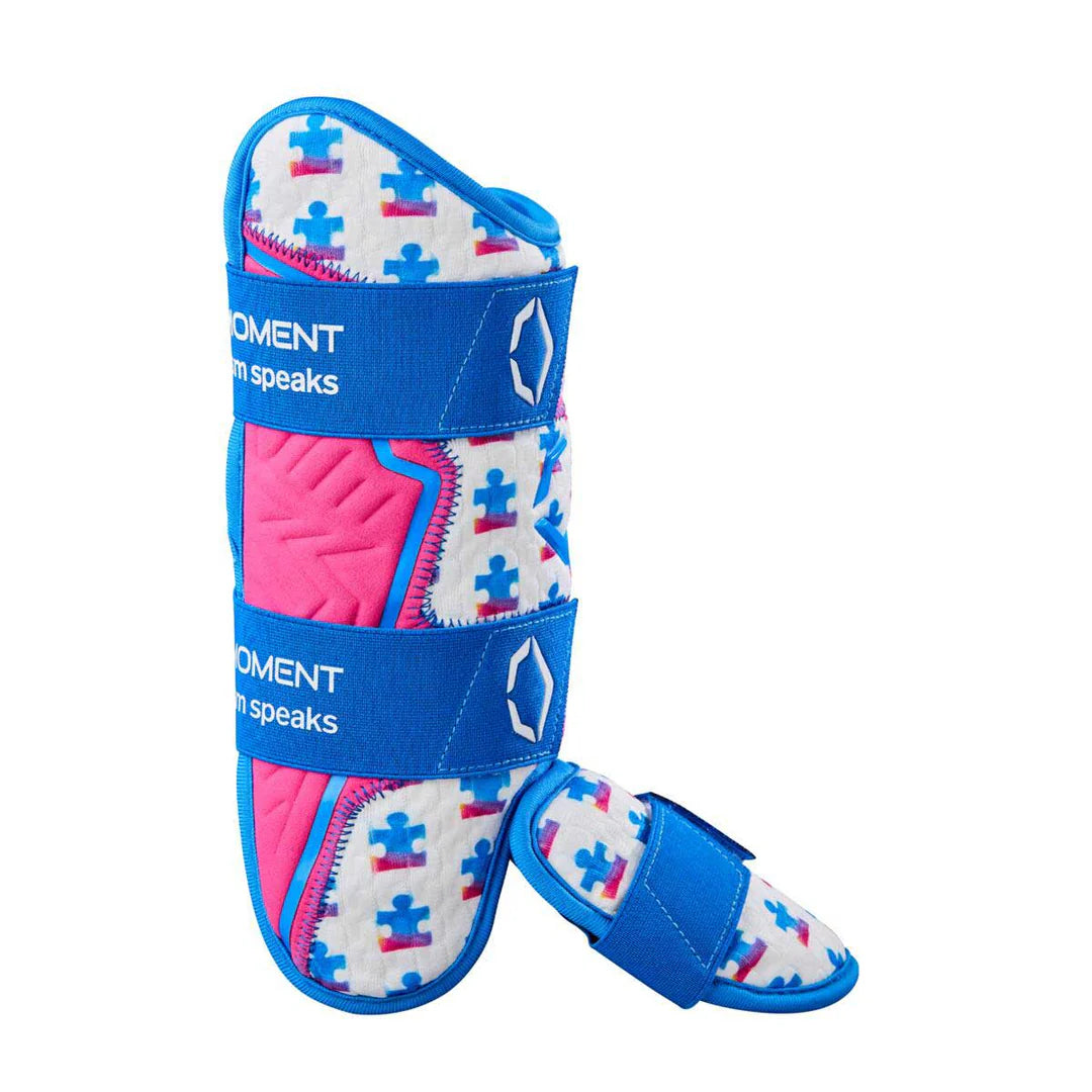 Evoshield X-SRZ Autism Speaks Batter's Leg Guard Adult