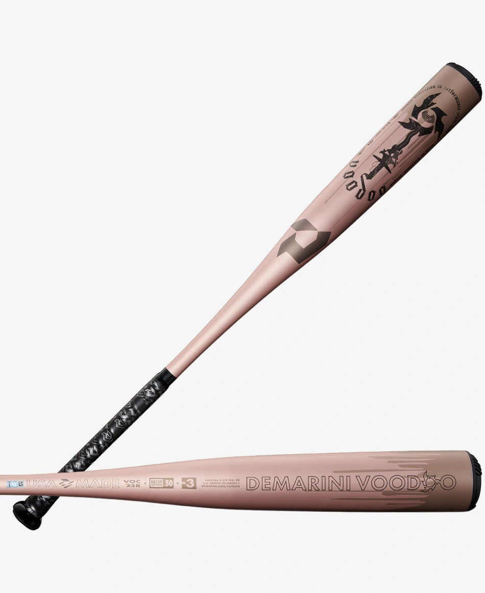 Rose Gold 2025 DeMarini Voodoo® One (-3) BBCOR Baseball Bat