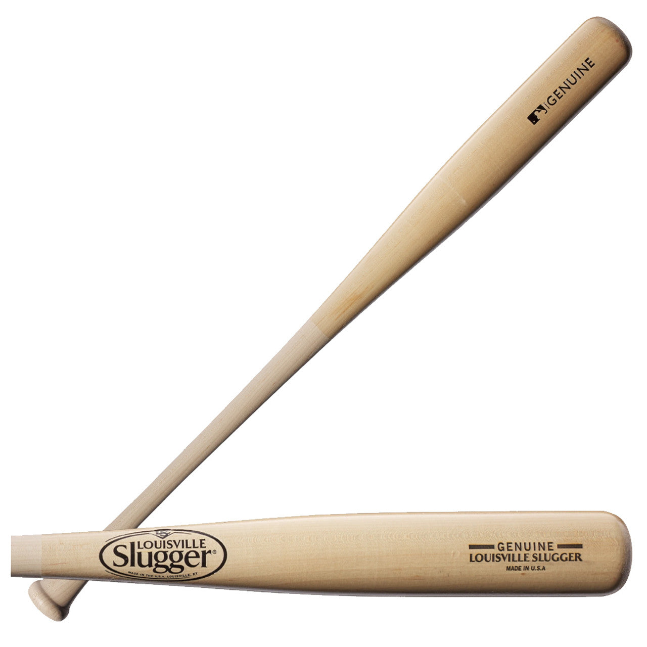 Wooden baseball bats