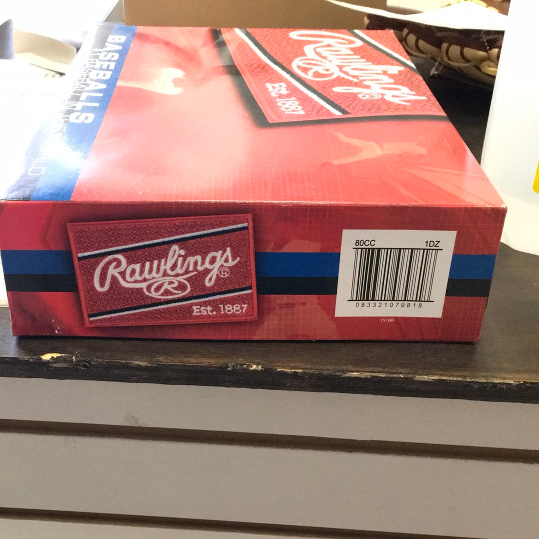 Rawlings 80cc Baseballs 1 dozen