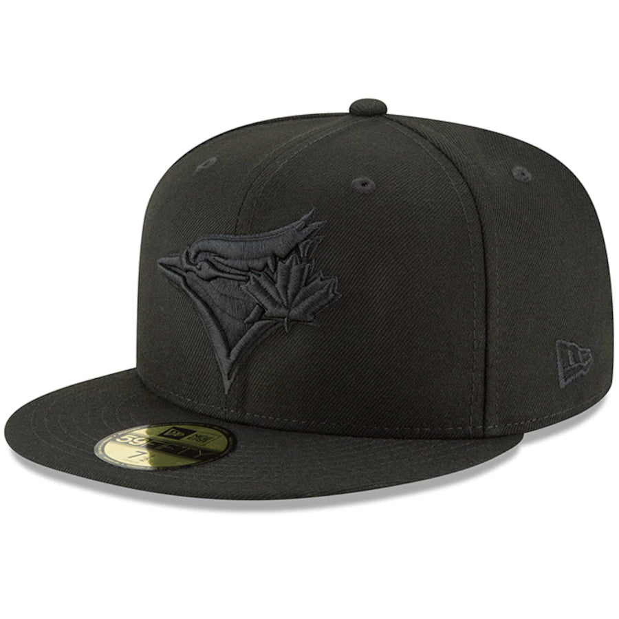 New Era Toronto Blue Jays Black Fitted Caps