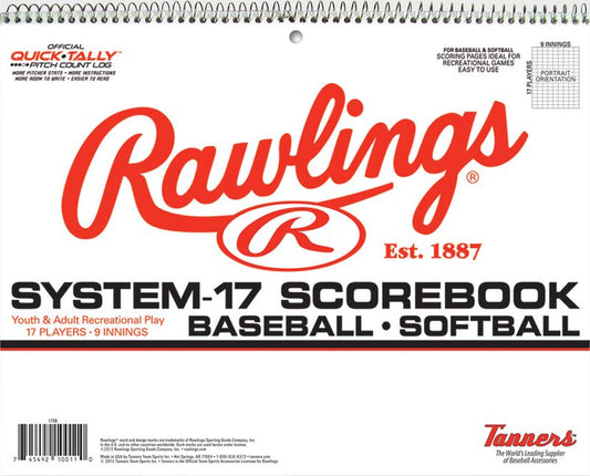 Rawlings System-17 Scorebook