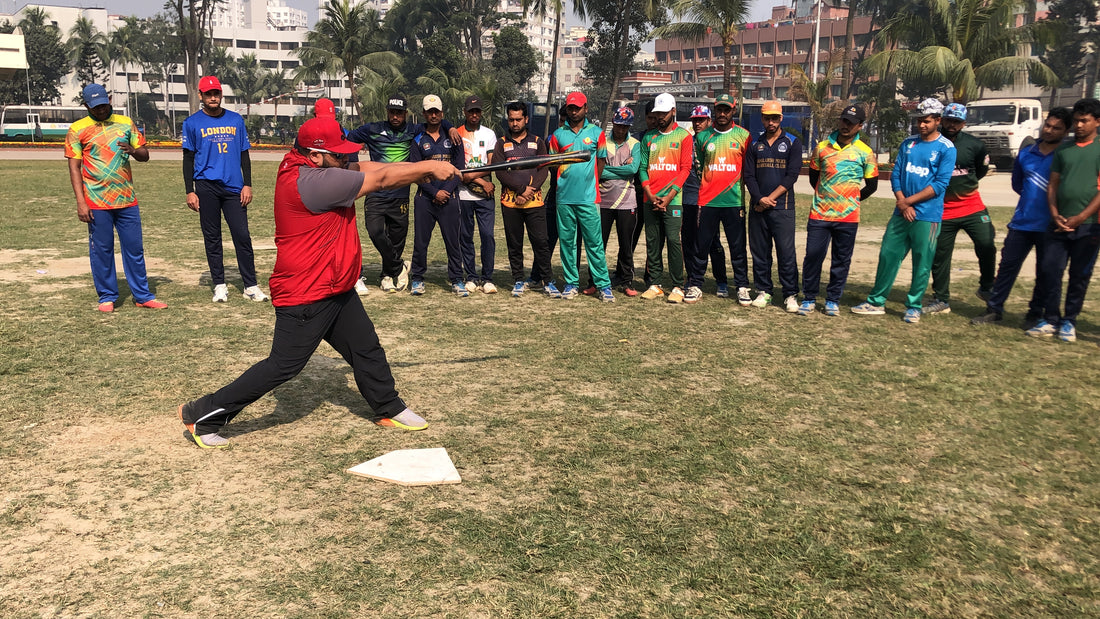 Bangladesh National  Baseball Team Hitting Demo