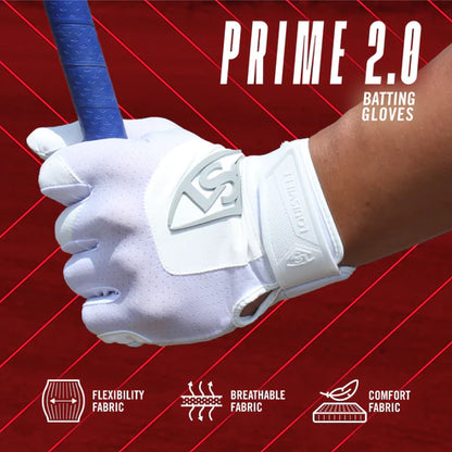 LOUISVILLE SLUGGER PRIME 2.0 BATTING GLOVE
