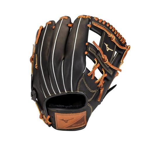 2026 Mizuno Select 9 Infield Baseball Glove 11.25" BLACK-BROWN (R980)