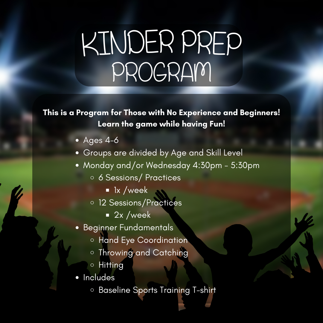 Kinder Prep Program - Phase 1 (2023 FALL - Sept-Oct)