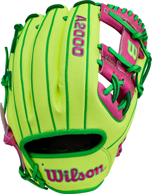 Wilson A2000 1975SS 11.75" Infield Glove Mar 2026 GOTM WBW1046441175 - Optic Yellow