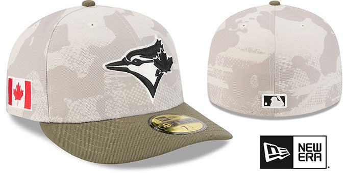 New Era 9TWENTY Toronto Blue Jays Armed Forces Day Stretch Fit Cap