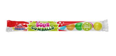 Carousel assorted sour gumballs