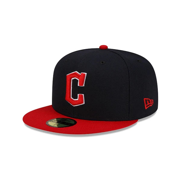 New Era 59Fifty Fitted Cleveland Red Brim
