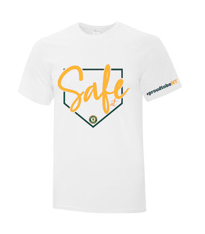 Open image in slideshow, North Toronto &quot;Safe&quot; T-Shirts - Altered Sleeve Logo
