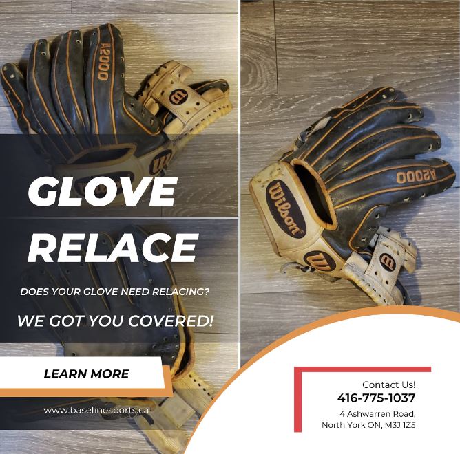 Baseball 2024 glove relacing