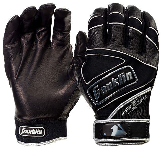 Franklin Powerstrap Chrome Batting Gloves